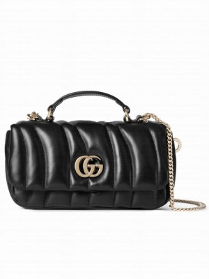 Gucci GG Milano Mini Top Handle Bag Black