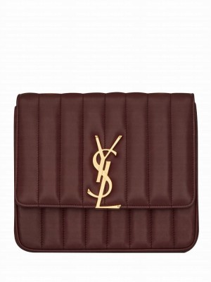 Saint Laurent Medium Vicky Chain Bag 532612 Mauve