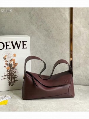 Loewe Original Leather Bag LE10188 Burgundy