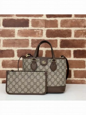 GUCCI OPHIDIA MINI TOTE BAG 811716 Brown