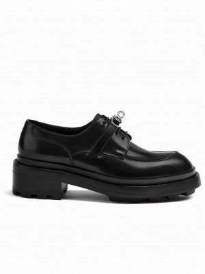 Hermes Women's First Oxford Shoe Black