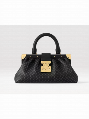 Louis Vuitton Monogram Clutch M22327 black