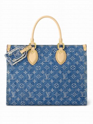 Louis Vuitton OnTheGo MM M46871 Blue