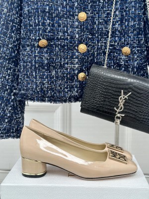 Miss Dior 4cm Pump Nude Patent Calfskin 