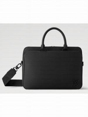 Louis Vuitton Pilot Briefcase M23778 black