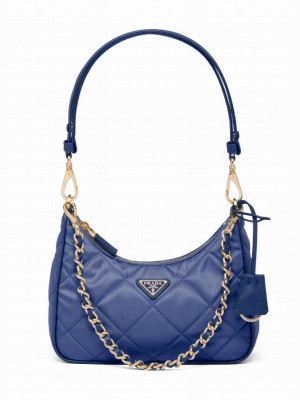 Prada Re-Nylon Mini-Bag 1BC204 Blue