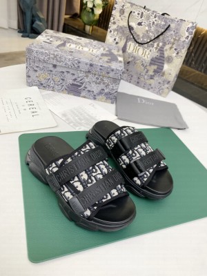 Dior D-Wander Oblique Slide Sandals 2021 Collection