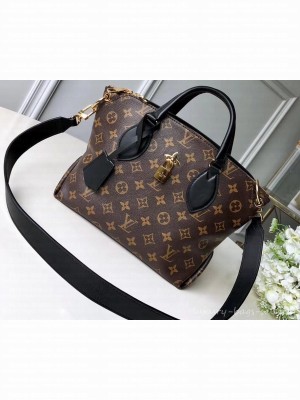 Louis Vuitton Monogram Canvas Flower Zipped Tote BB Bag M44351 Noir 2019