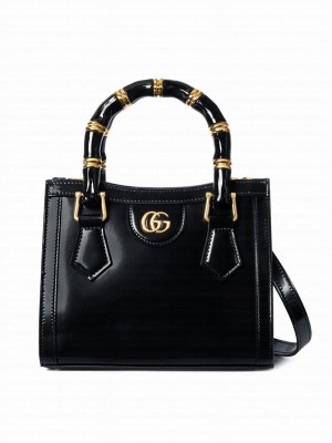 Gucci Diana Small Tote Bag Black