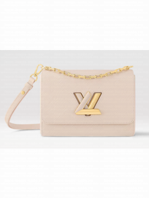 Louis Vuitton Twist MM M24630 Quartz White
