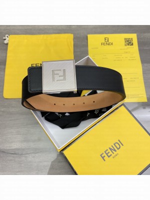 Fendi 38mm Eversible Belt FF buckle with stud closure 2021 Collection 28