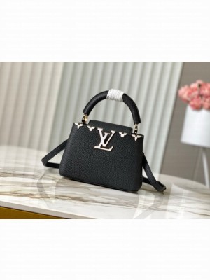 Louis Vuitton Capucines Mini M11342 black&white