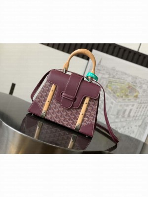 Goyard Saïgon PM Bag Burgundy