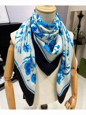 Gucci Women's Floral Print Scarf