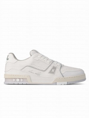 Louis Vuitton Unisex LV Trainer Sneaker 1A8WAX White