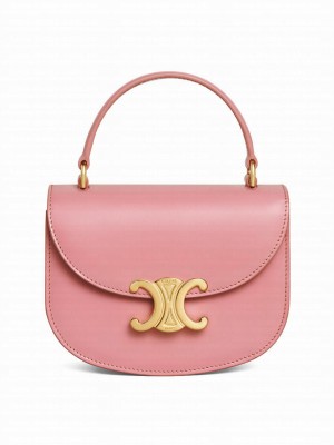 Celine Mini Besace Clea In Shiny Calfskin