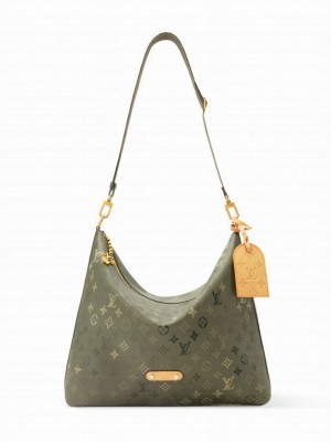 Louis Vuitton Vagabond Hobo M27181 Green