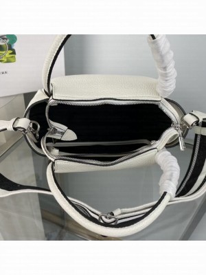 Prada Calf leather bag 1BC145 white
