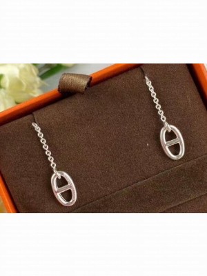 Hermes Farandole Earrings Silver