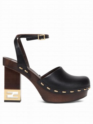 Fendi Women's Baguette Show 8Z8375 Black