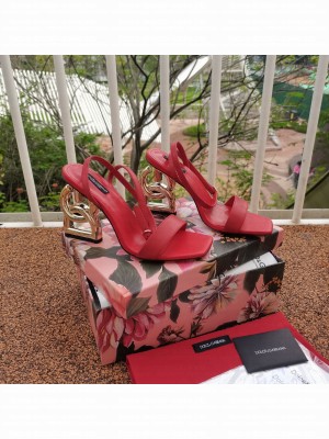 Dolce & Gabbana 105 mm with DG Pop heel sandals 011