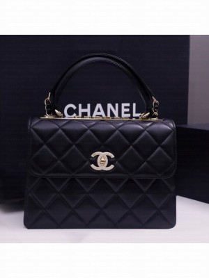 CHANEL small Flap Bag With Top Handle 92236-6