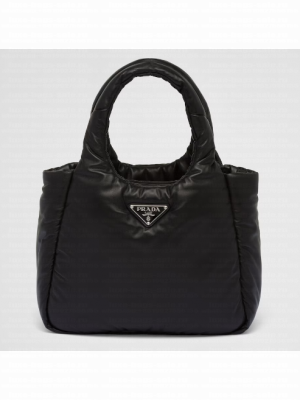 Prada Medium padded Soft nappa leather bag 1BG413 black