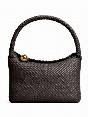 Bottega Veneta Tosca Shoulder Bag Dark Coffee