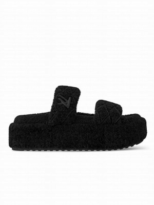 Louis Vuitton Women's LV Sunset Platform Comfort Mule Black