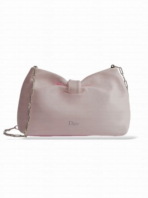 Christian Dior Mini Dior Bow Handbag Pink