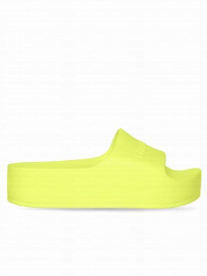 Balenciaga Women's Chunky Slide Sandal Green