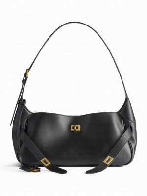 Balenciaga Bel Air Small Shoulder Bag Black