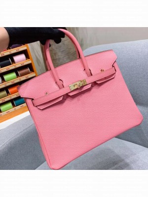 Hermes Birkin 25cm Bag in Original Epsom Leather Pink