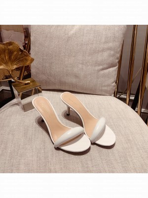 Gianvito Rossi BIJOUX MULE 75CM Spring/Summer 2021 Collection White