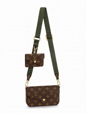 Louis Vuitton Felicie Strap & Go M80091 Green