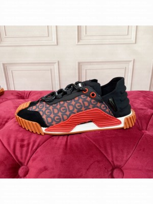 DOLCE & GABBANA NS1 SLIP ON SNEAKERS IN MIXED MATERIALS 2022 036