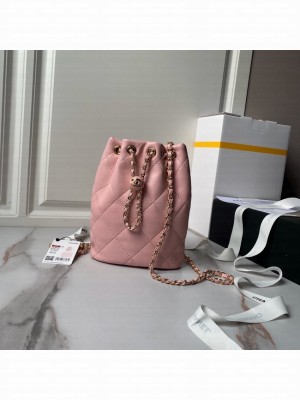 CHANEL BACKPACK AS4810 pink