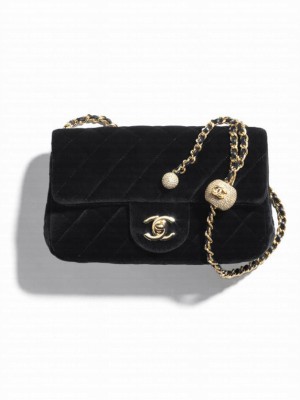 Chanel Mini Flap Bag AS1787S Blcak