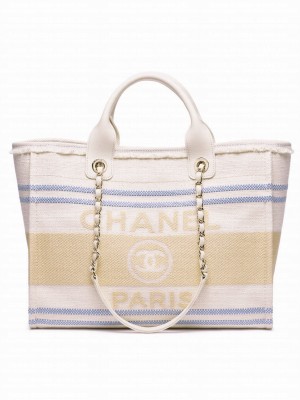 Chanel Shopping Bag AS3351 Cream