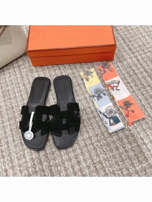 Hermes Oran Flat Slide Sandals 2023 Collection 056