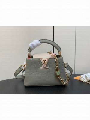 Louis Vuitton Capucines Mini M22916 gray