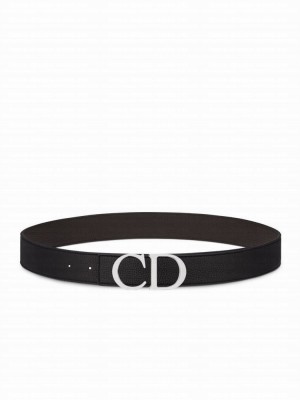 Christian Dior Reversible Belt Strap Black