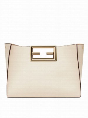 Fendi Way Medium 8BH391 Cream