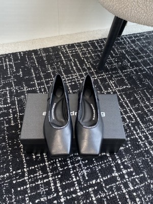Alexander Wang billie flat in Lambskin Leather