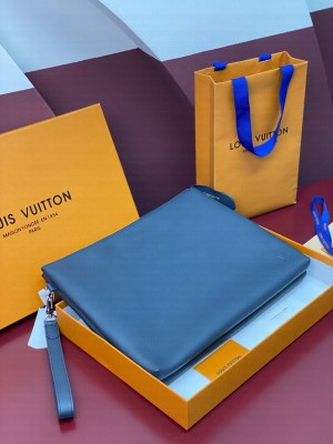 Louis Vuitton Pochette Voyage Souple M25943 blue
