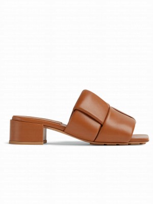 Bottega Veneta Women's Patch Mule Coffee