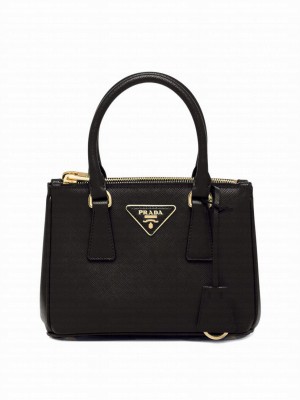 Prada Galleria Saffiano Leather Mini-bag 1BA906 Black