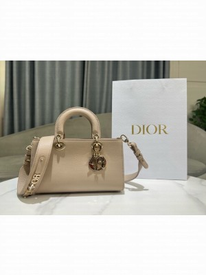 DIOR small Lady D-Sire My ABCDior Bag Bull Leather M11509T Beige