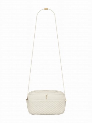Saint Laurent Victoire Camera Bag 648990 Cream