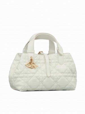 Christian Dior Small Dior Toujours Bag Cream